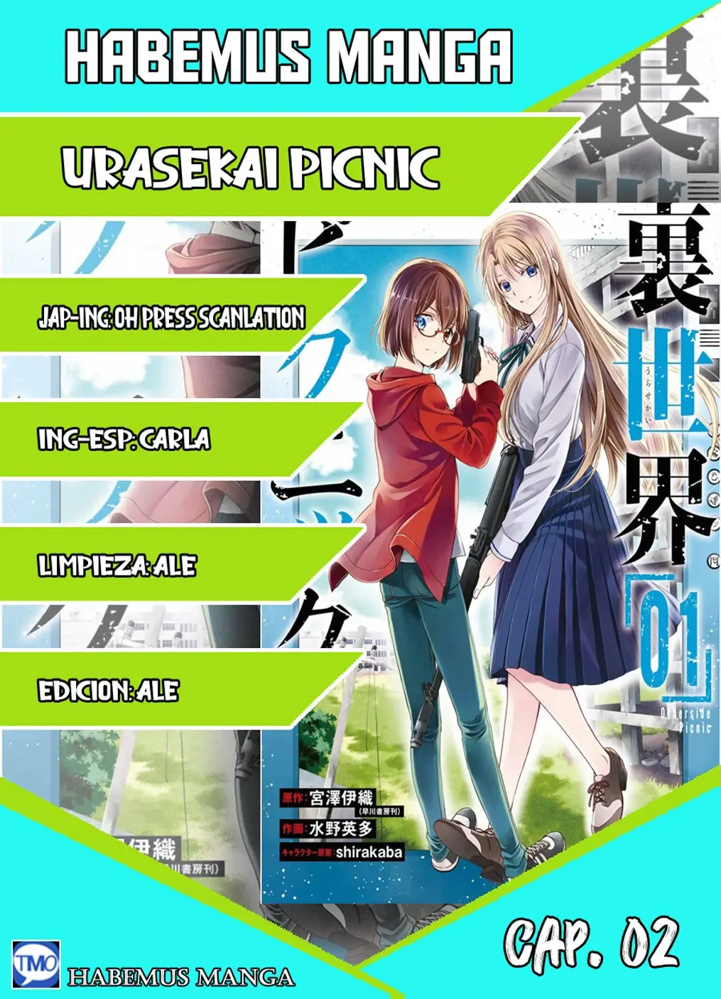 Urasekai Picnic capítulo 2, página 1