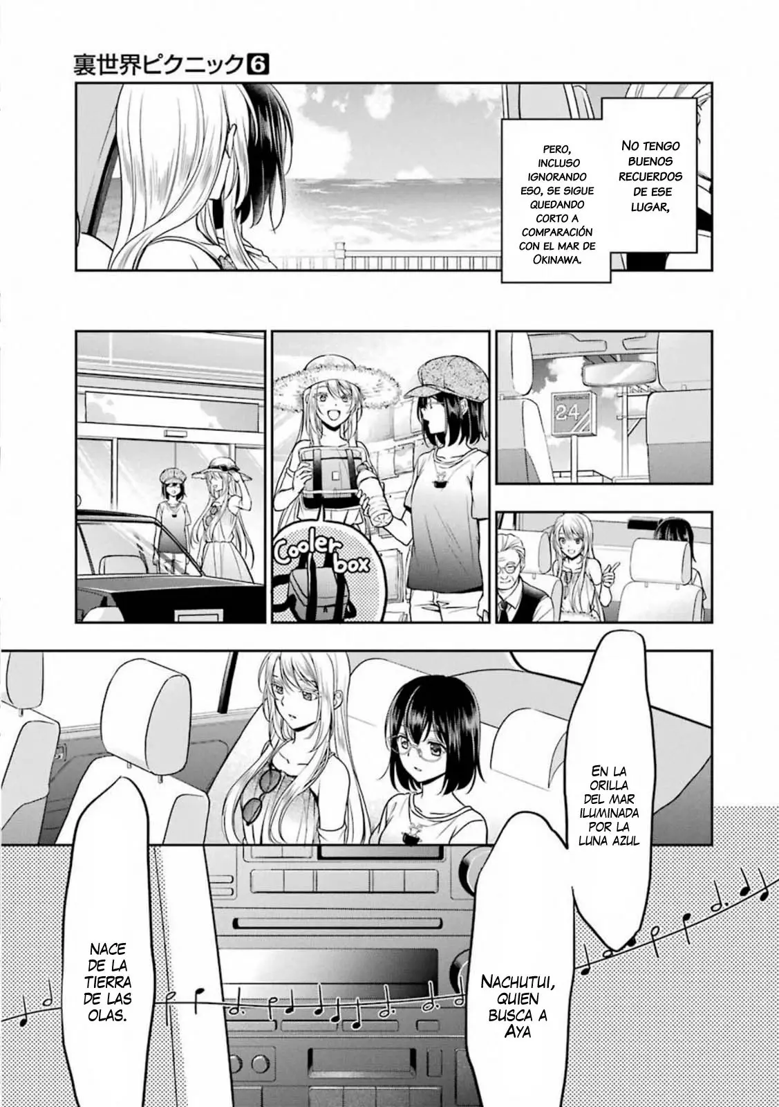 Urasekai Picnic capítulo 32, página 34