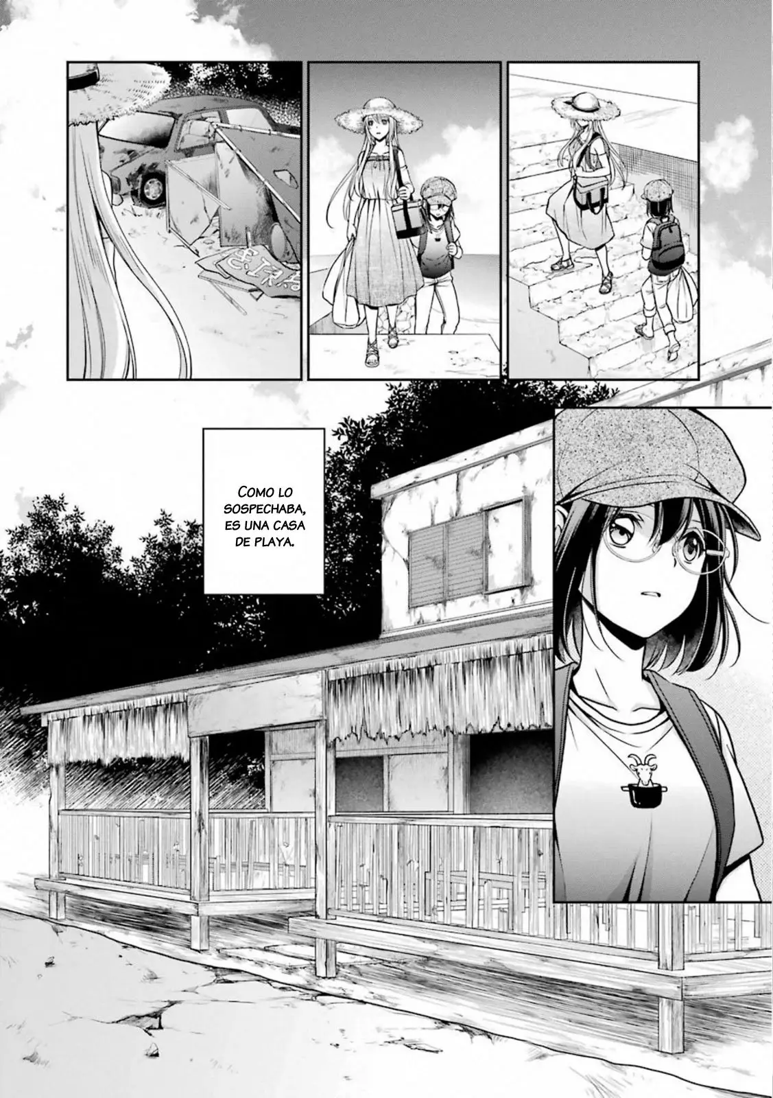 Urasekai Picnic capítulo 33, página 7