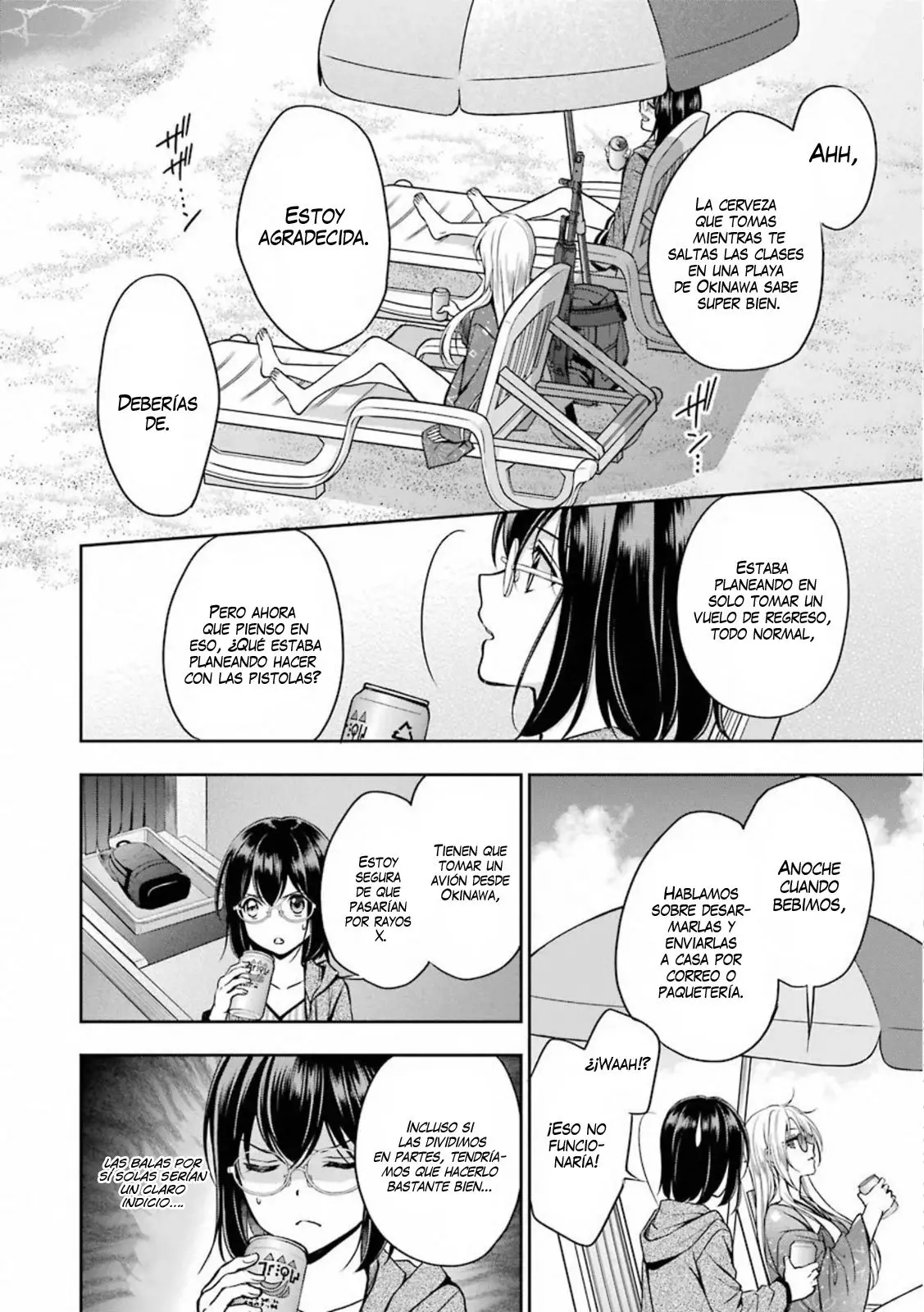 Urasekai Picnic capítulo 34, página 10