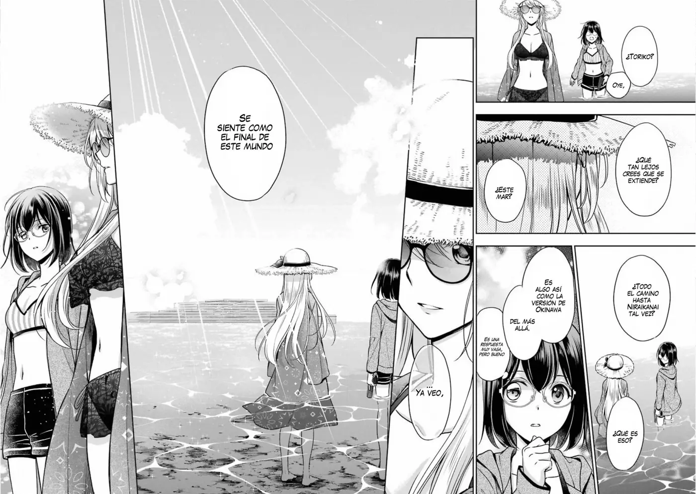 Urasekai Picnic capítulo 34, página 14