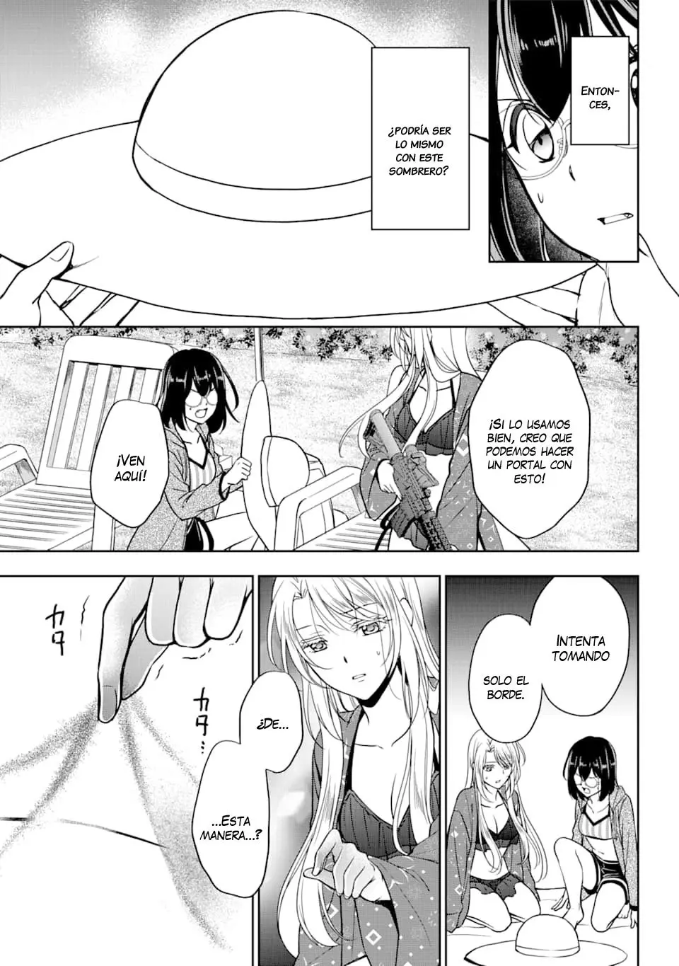 Urasekai Picnic capítulo 36, página 18