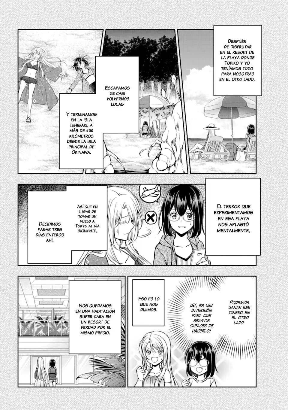 Urasekai Picnic capítulo 37, página 5