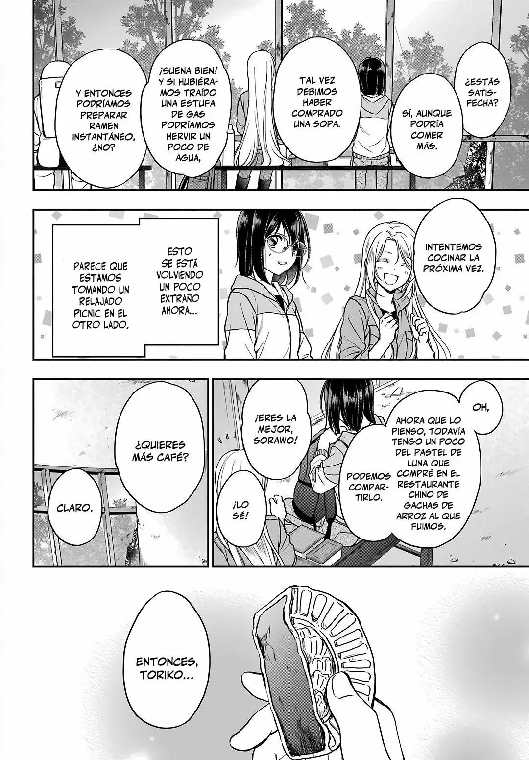 Urasekai Picnic capítulo 49, página 16
