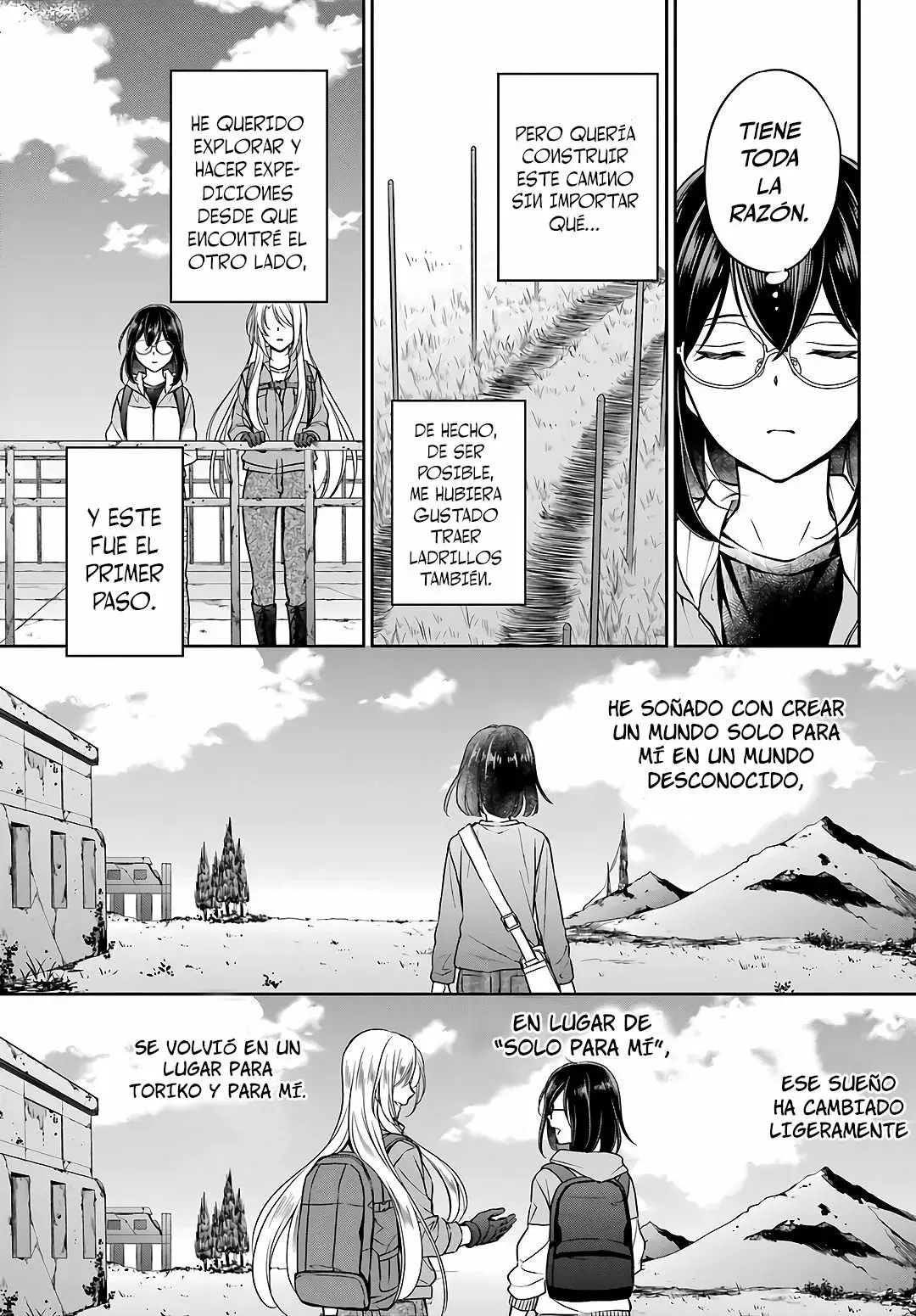 Urasekai Picnic capítulo 51, página 6