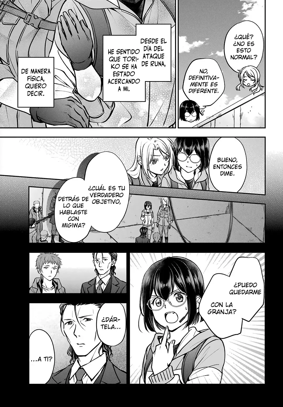Urasekai Picnic capítulo 66, página 20