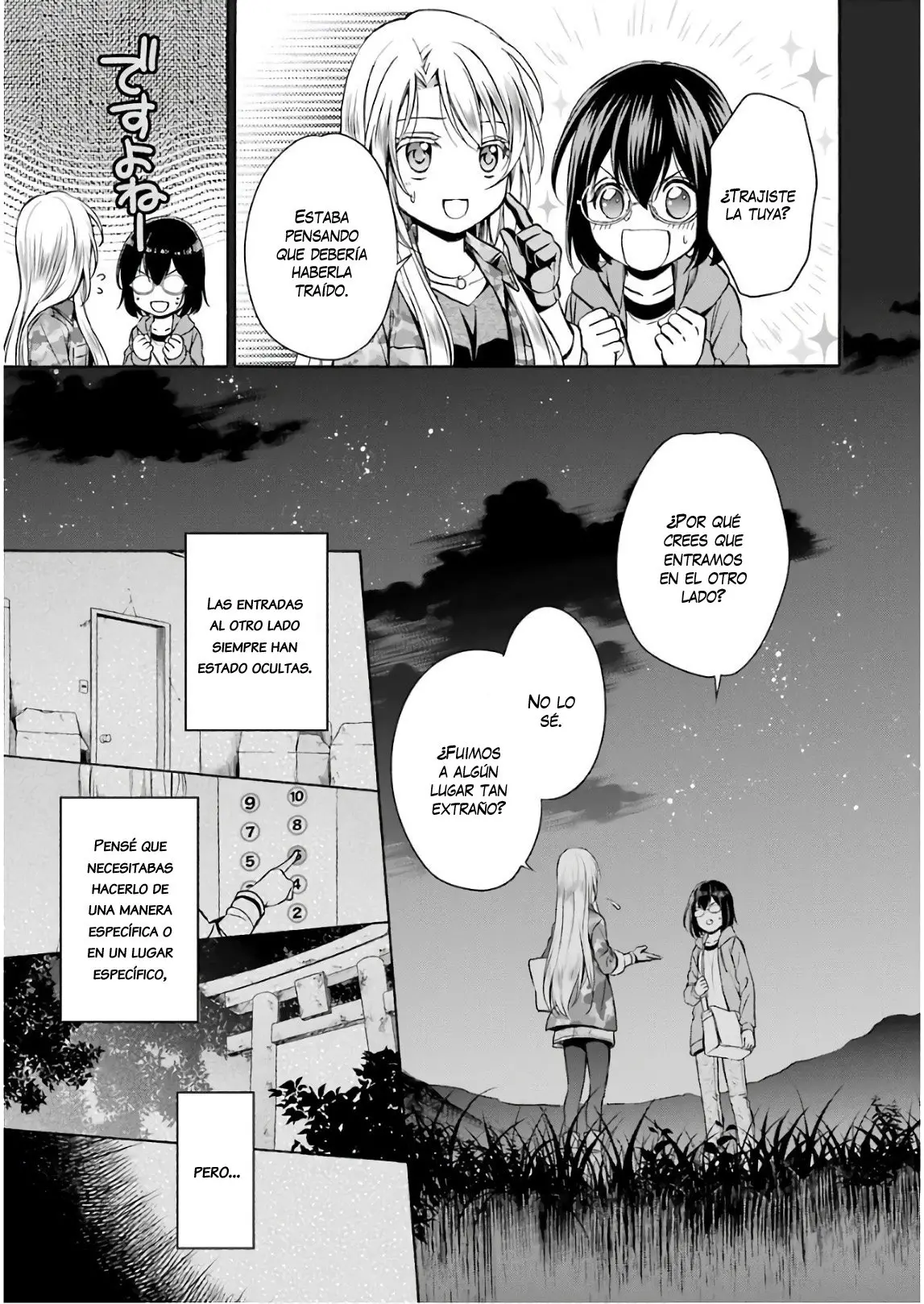 Urasekai Picnic capítulo 8, página 4