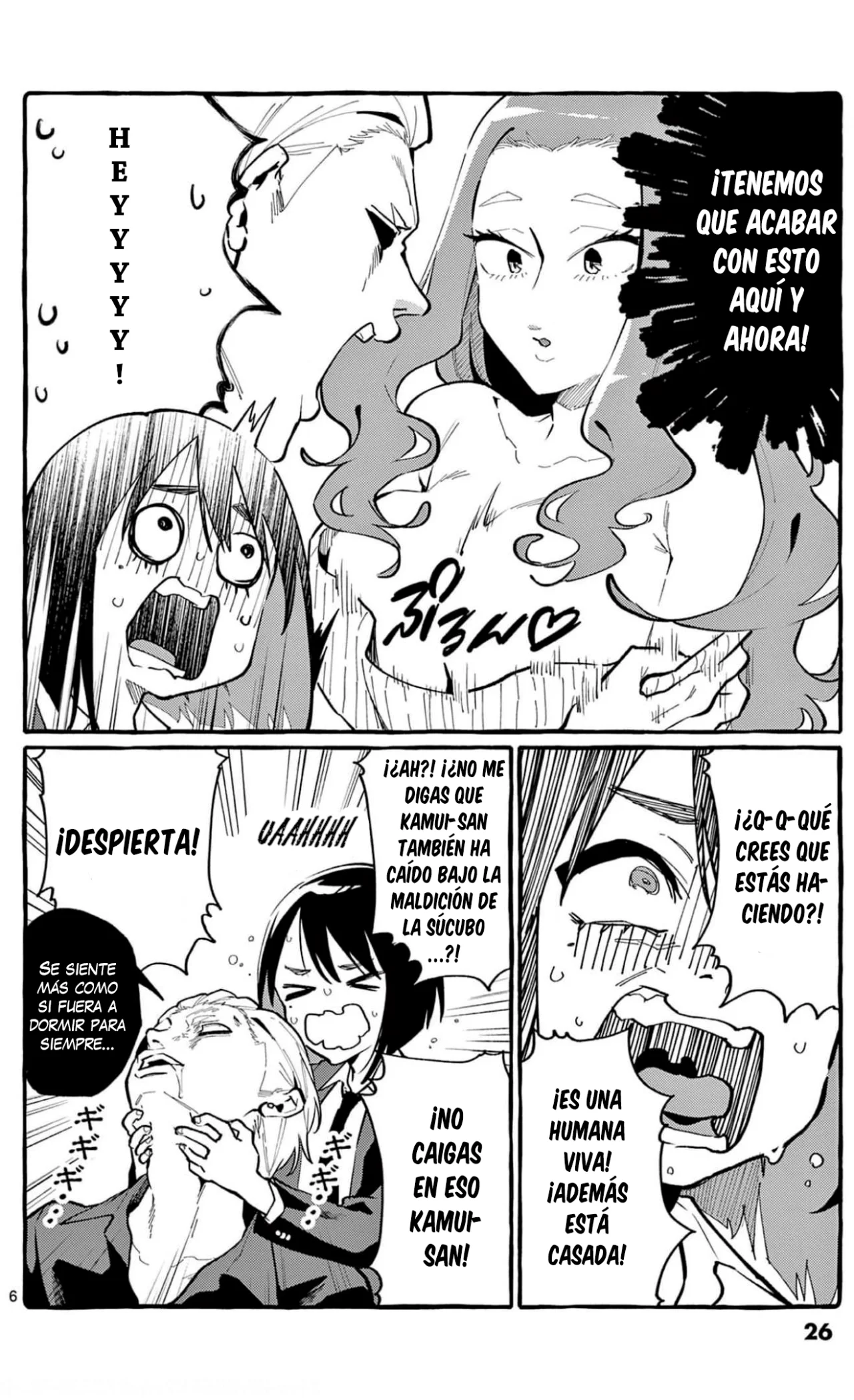 Ushiro No Shonen Kamui-san capítulo 21, página 6