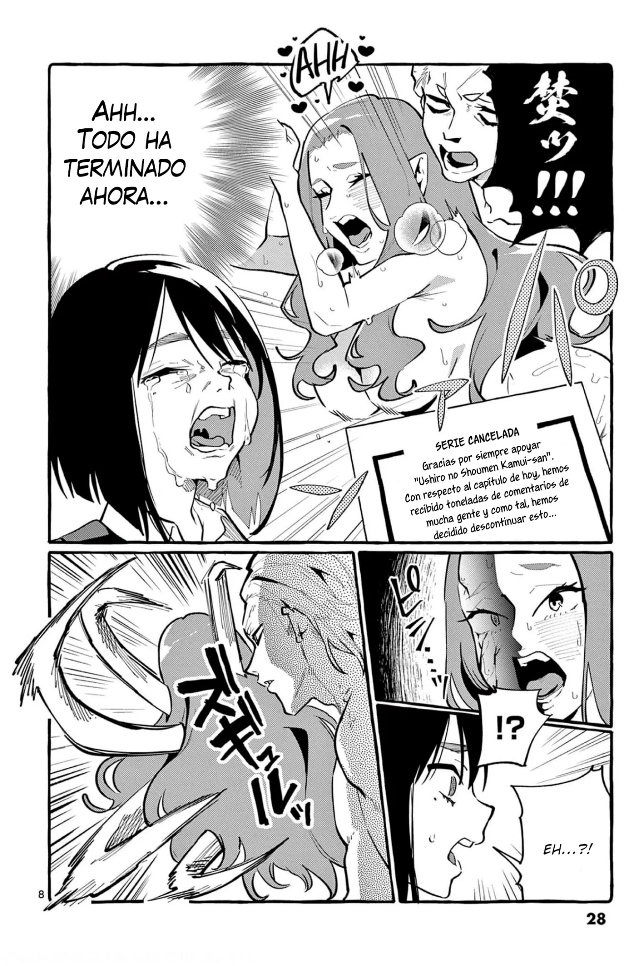 Ushiro No Shonen Kamui-san capítulo 21, página 8