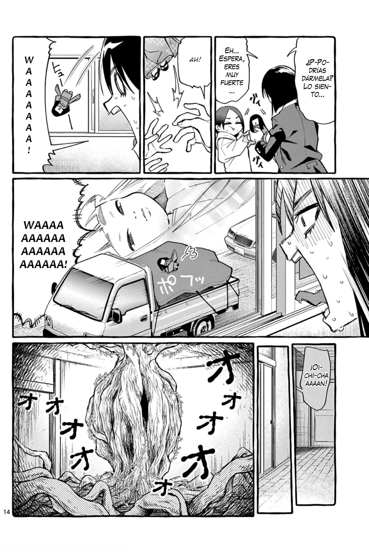 Ushiro No Shonen Kamui-san capítulo 21, página 14