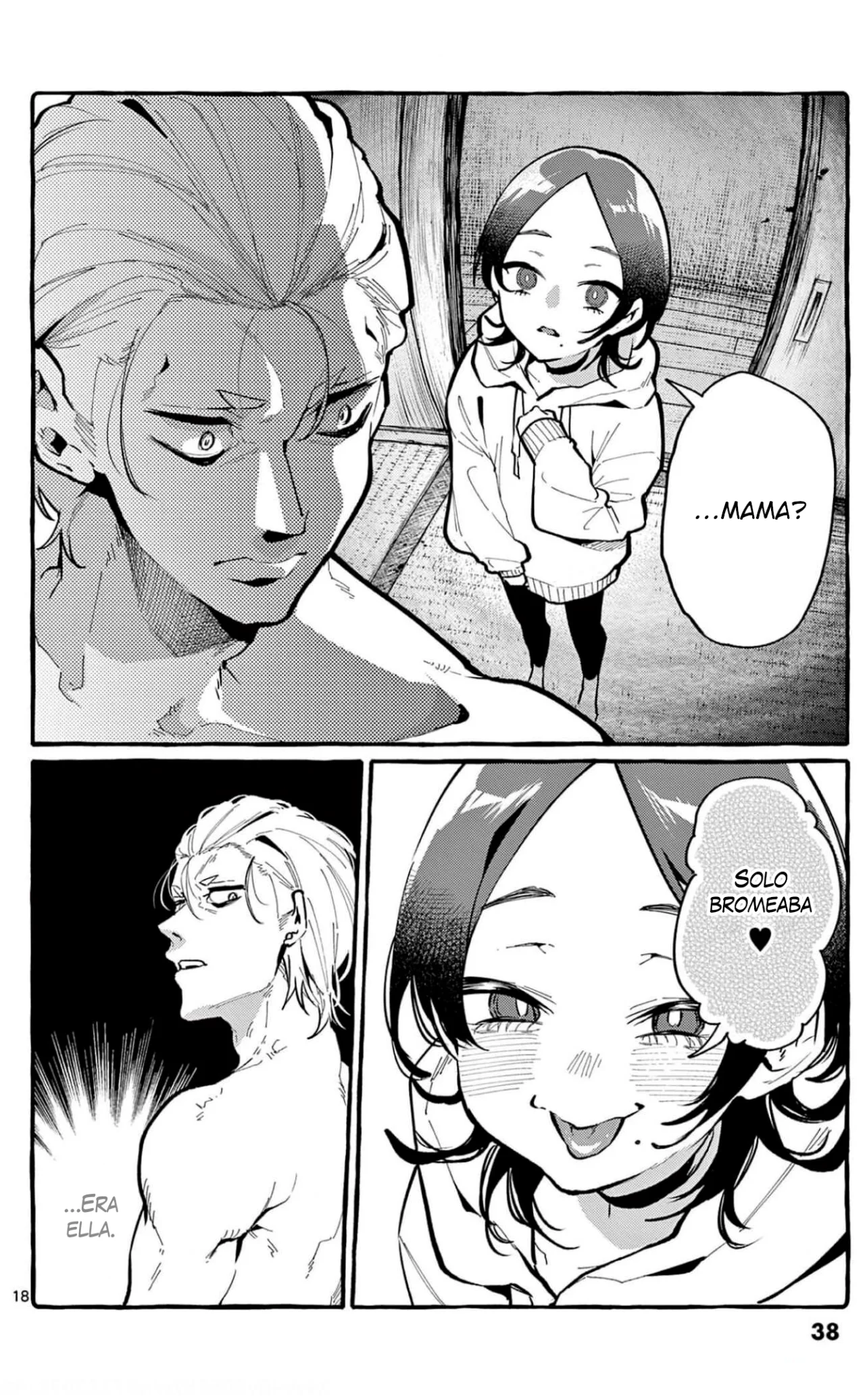 Ushiro No Shonen Kamui-san capítulo 21, página 18