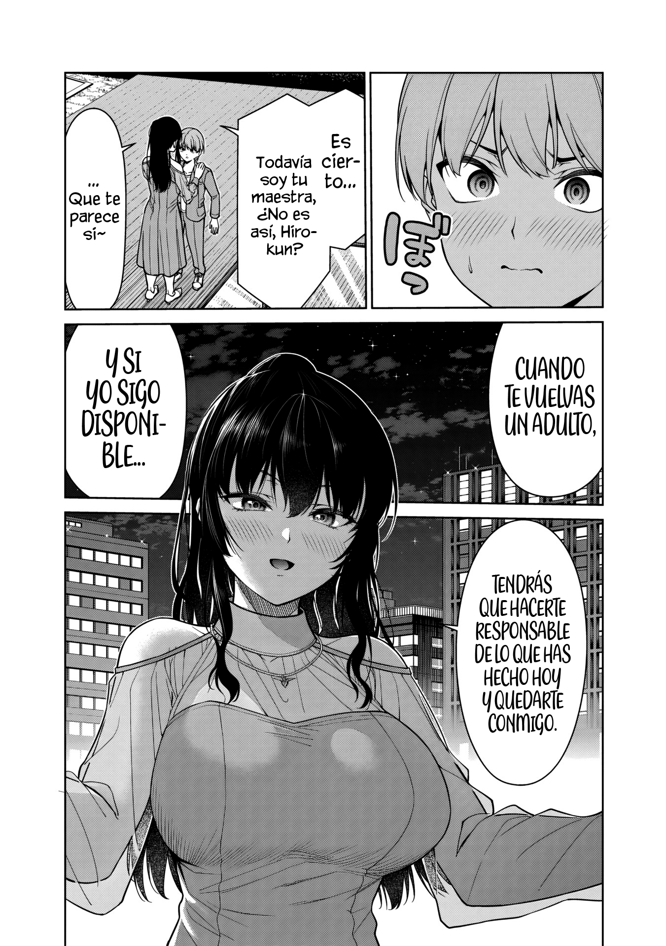 ¡¿Ustedes aún son profesoras?! capítulo 12.2, página 8