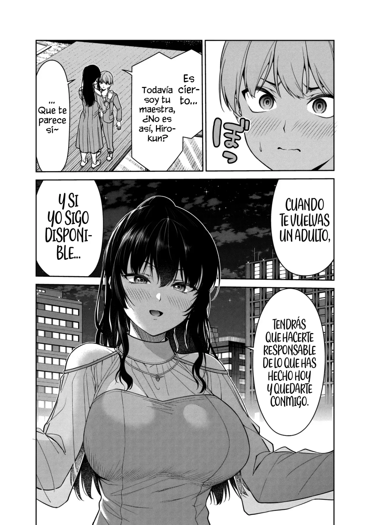 ¡¿Ustedes aún son profesoras?! capítulo 12.3, página 8