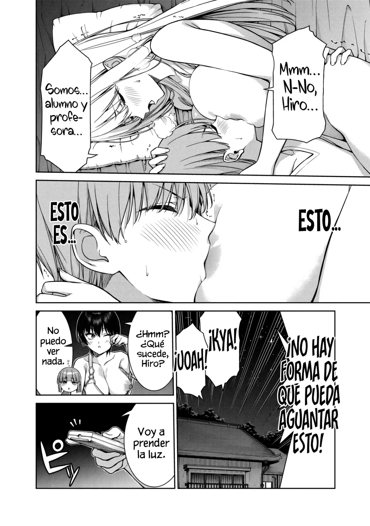 ¡¿Ustedes aún son profesoras?! capítulo 13.3, página 14