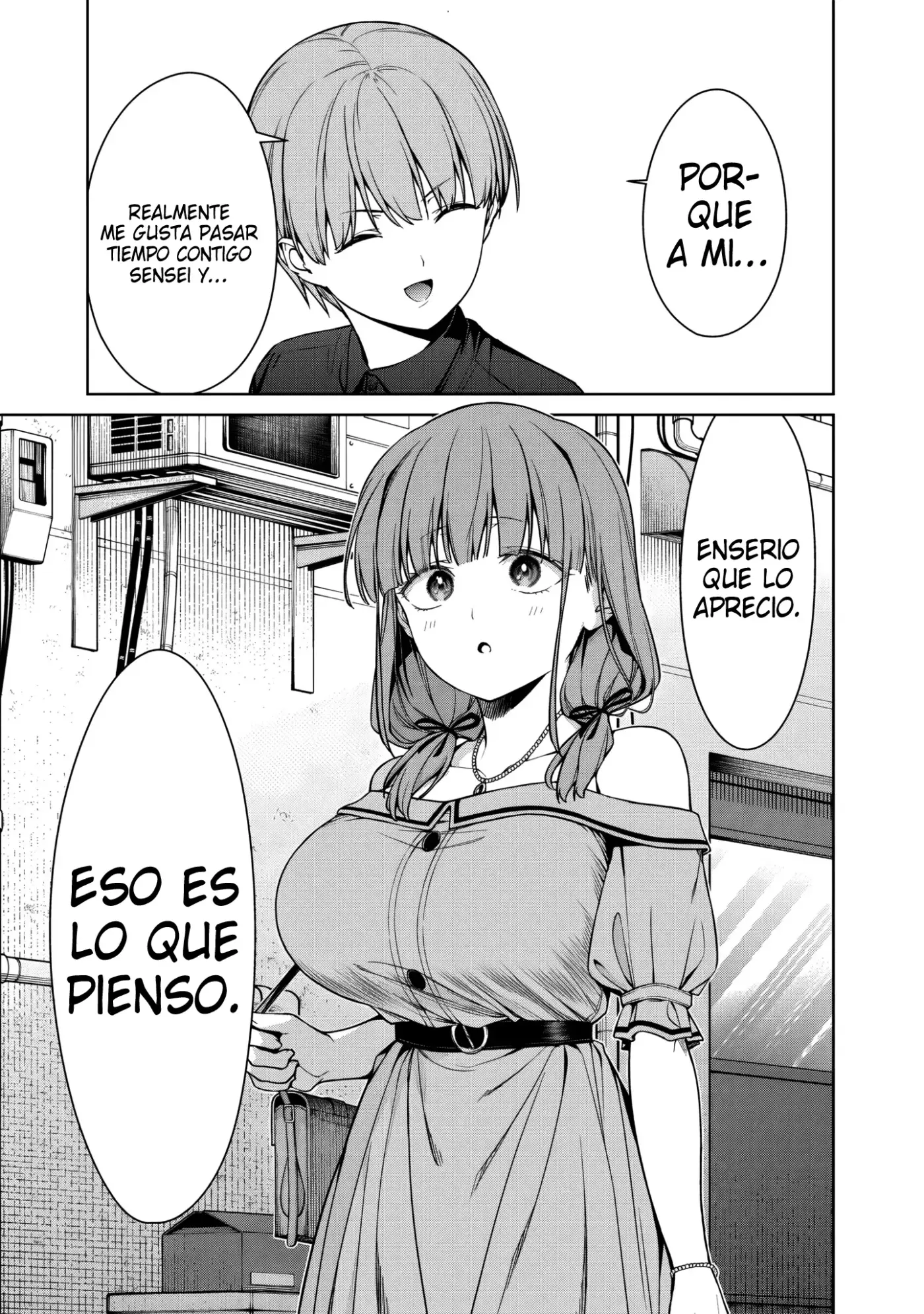 ¡¿Ustedes aún son profesoras?! capítulo 15, página 30