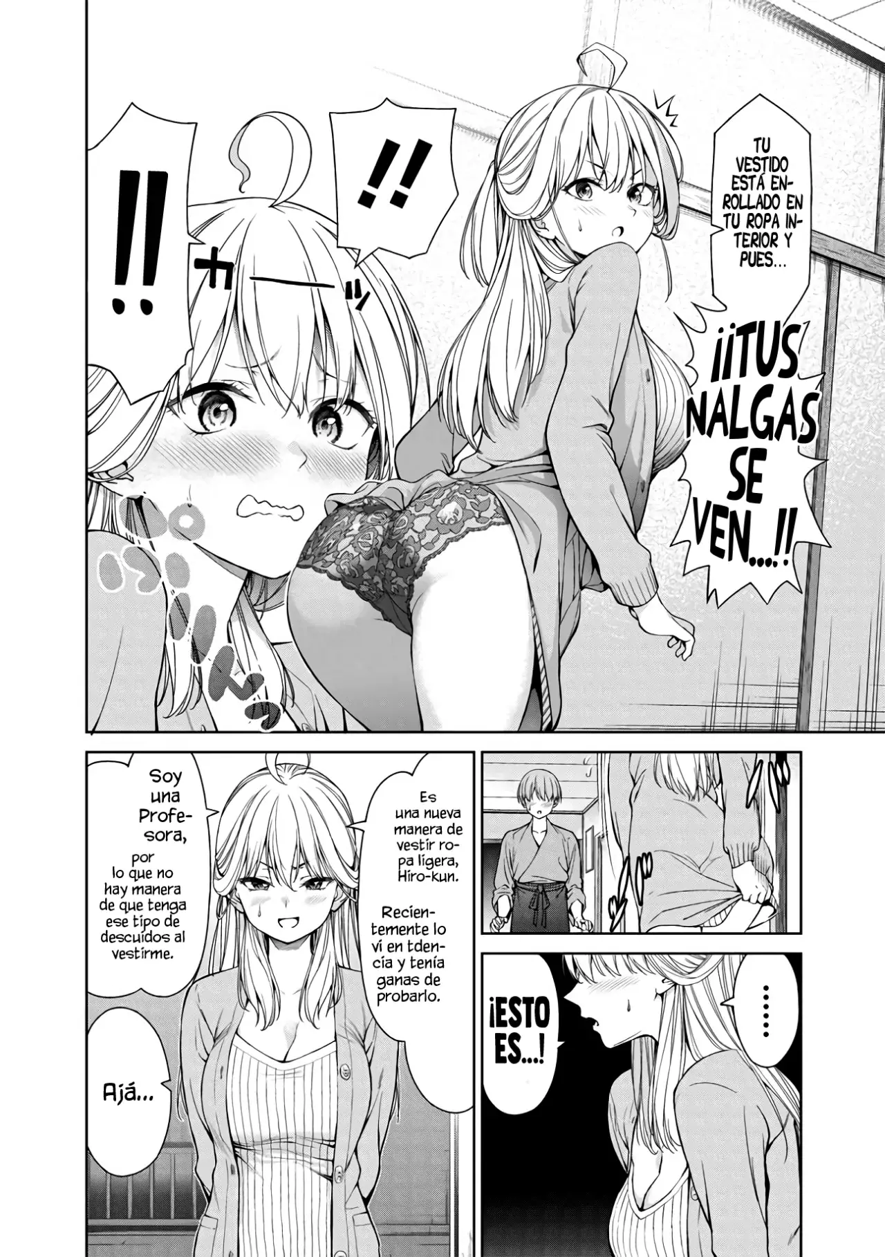 ¡¿Ustedes aún son profesoras?! capítulo 2, página 4