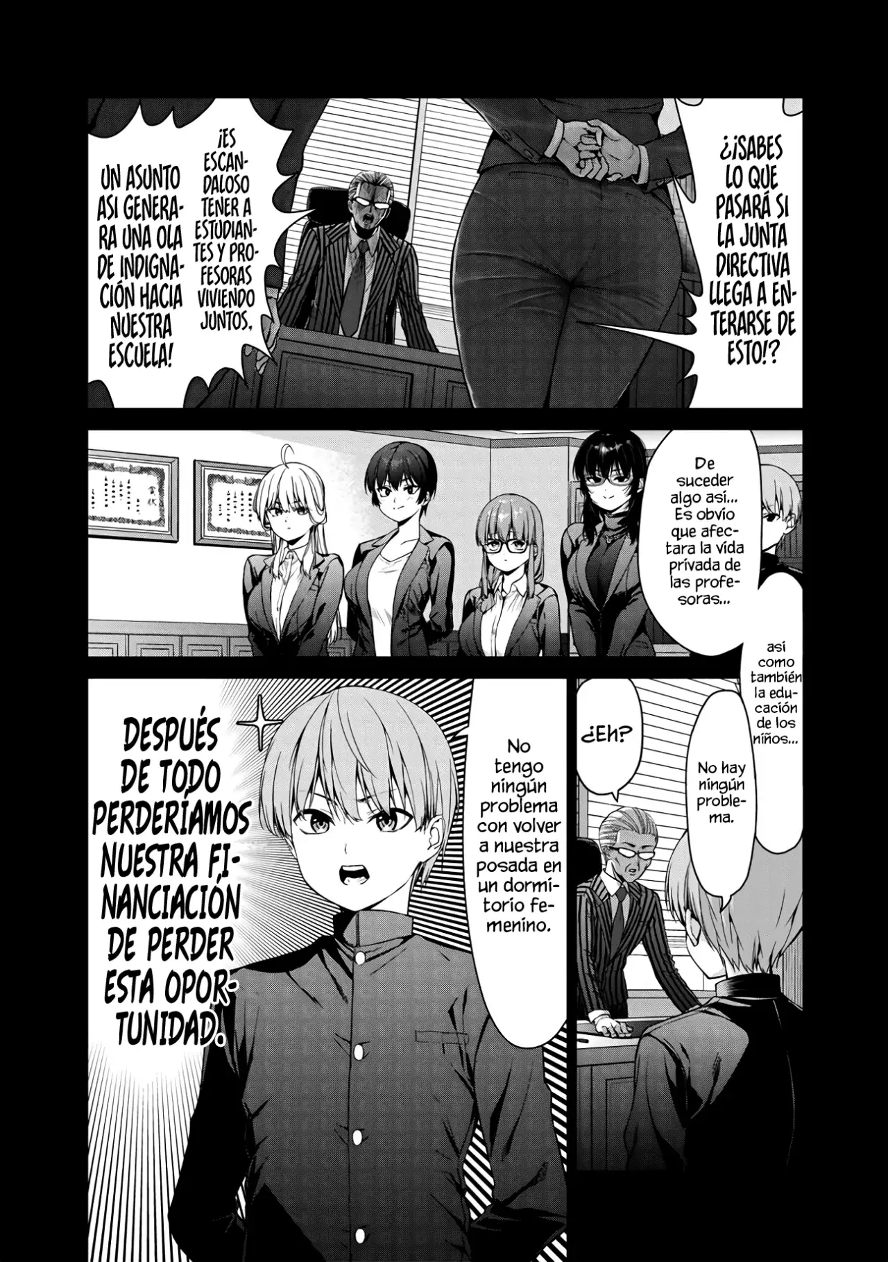 ¡¿Ustedes aún son profesoras?! capítulo 3, página 4