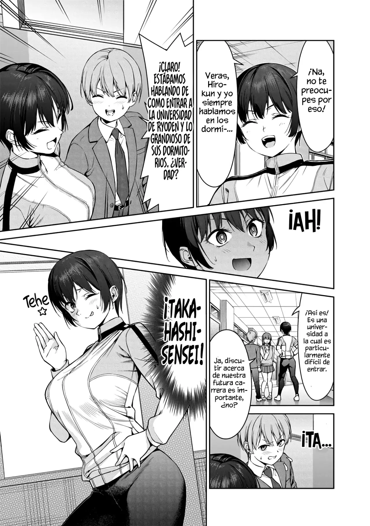 ¡¿Ustedes aún son profesoras?! capítulo 3, página 13