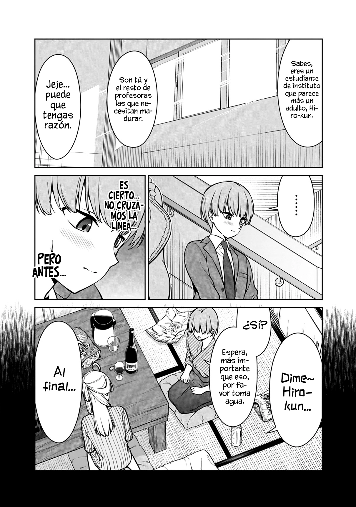 ¡¿Ustedes aún son profesoras?! capítulo 7.2, página 9
