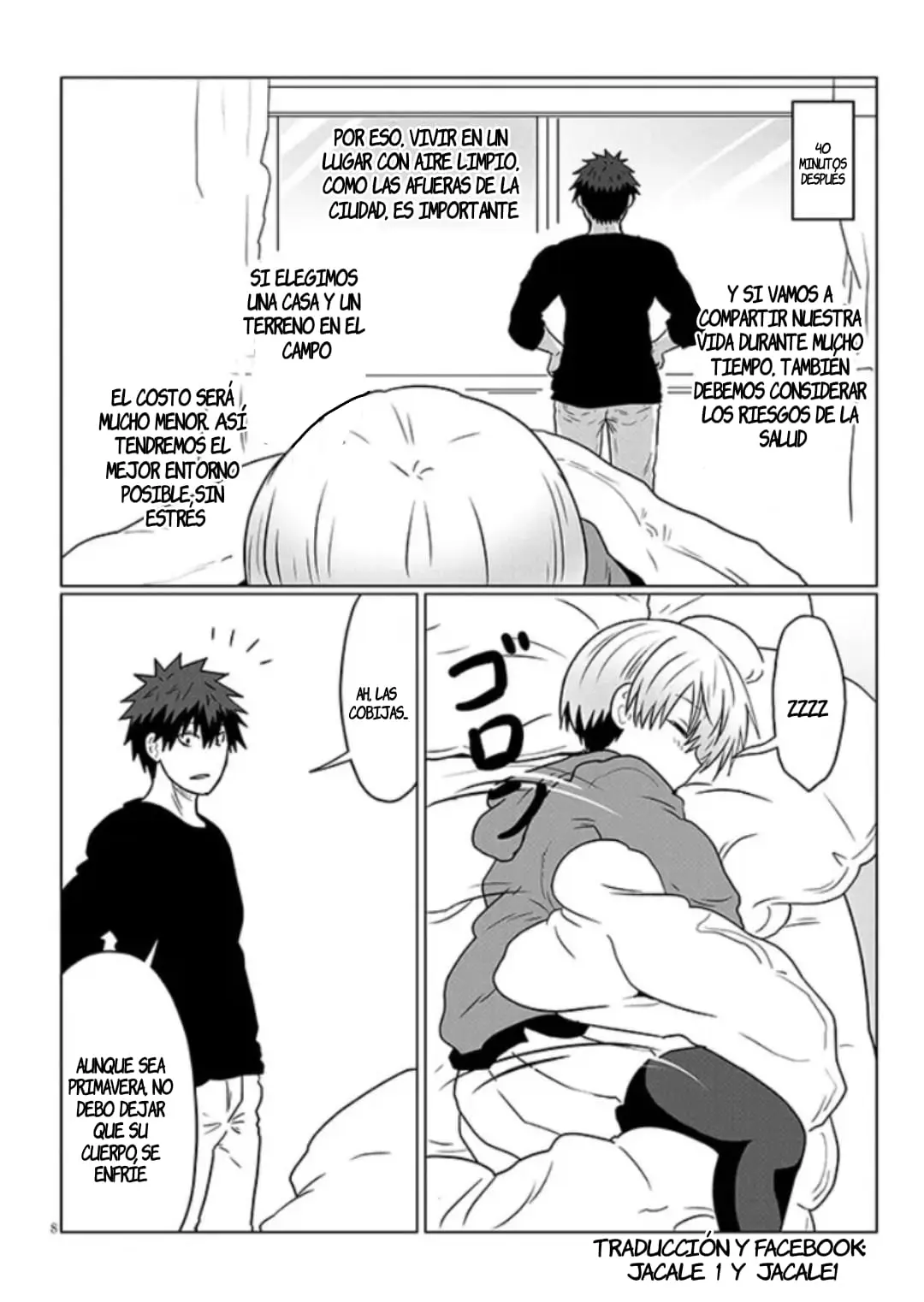 Uzaki-chan Wa Asobitai! capítulo 113, página 9
