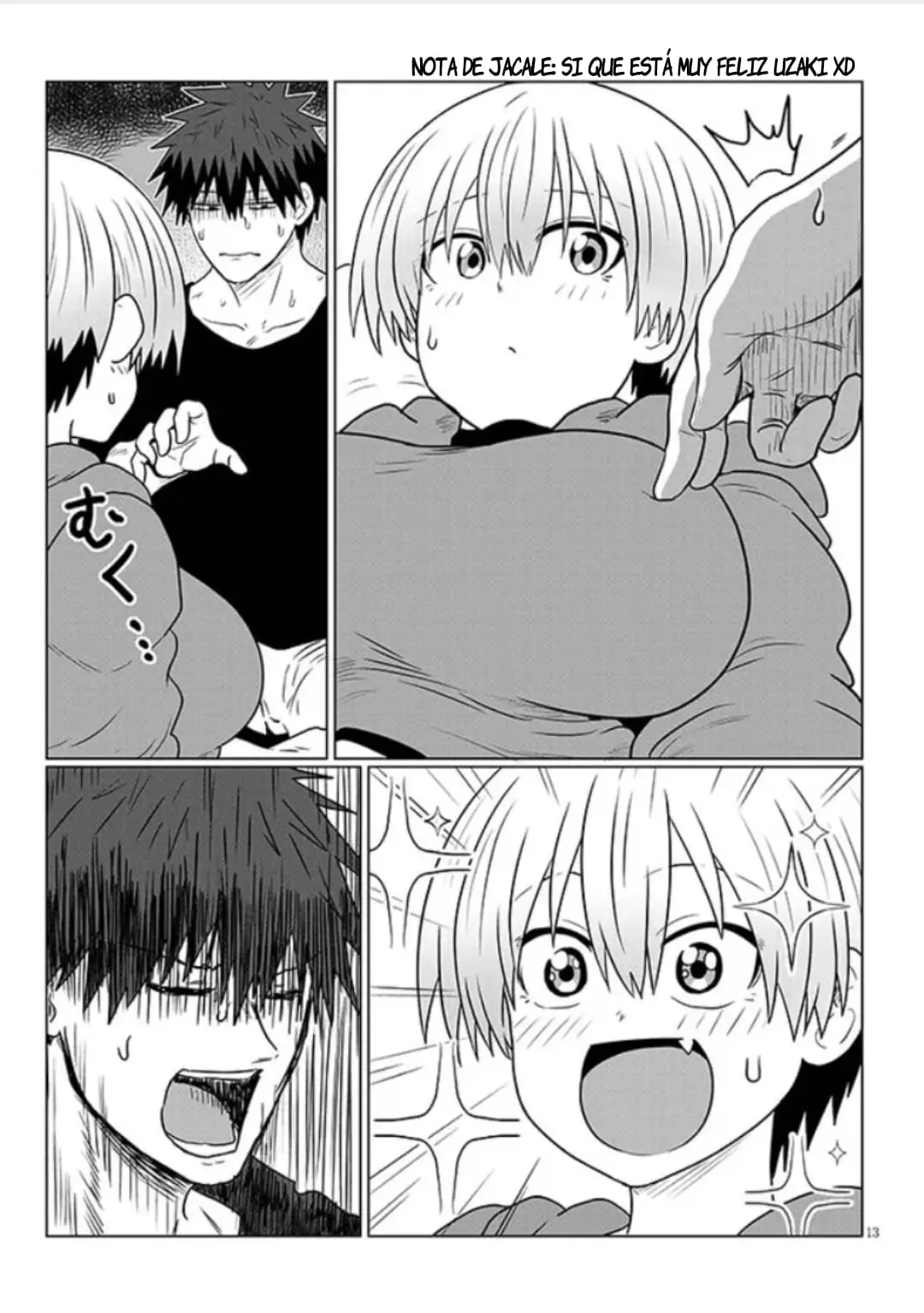 Uzaki-chan Wa Asobitai! capítulo 113, página 14