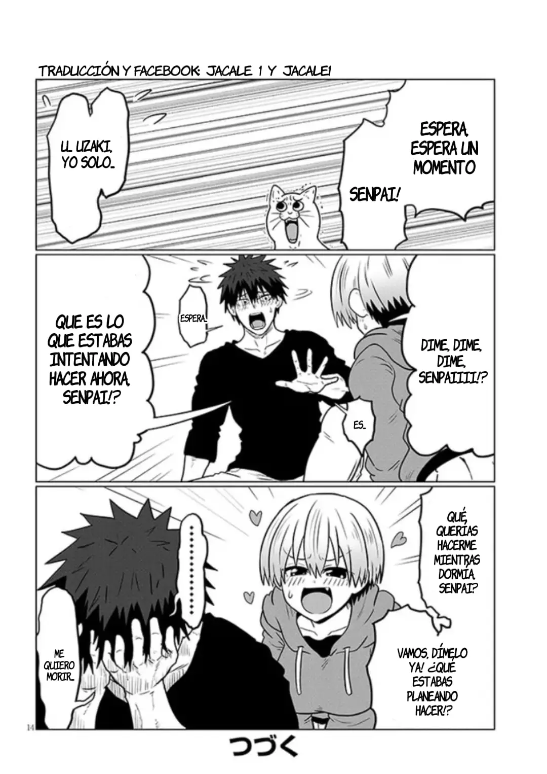 Uzaki-chan Wa Asobitai! capítulo 113, página 15
