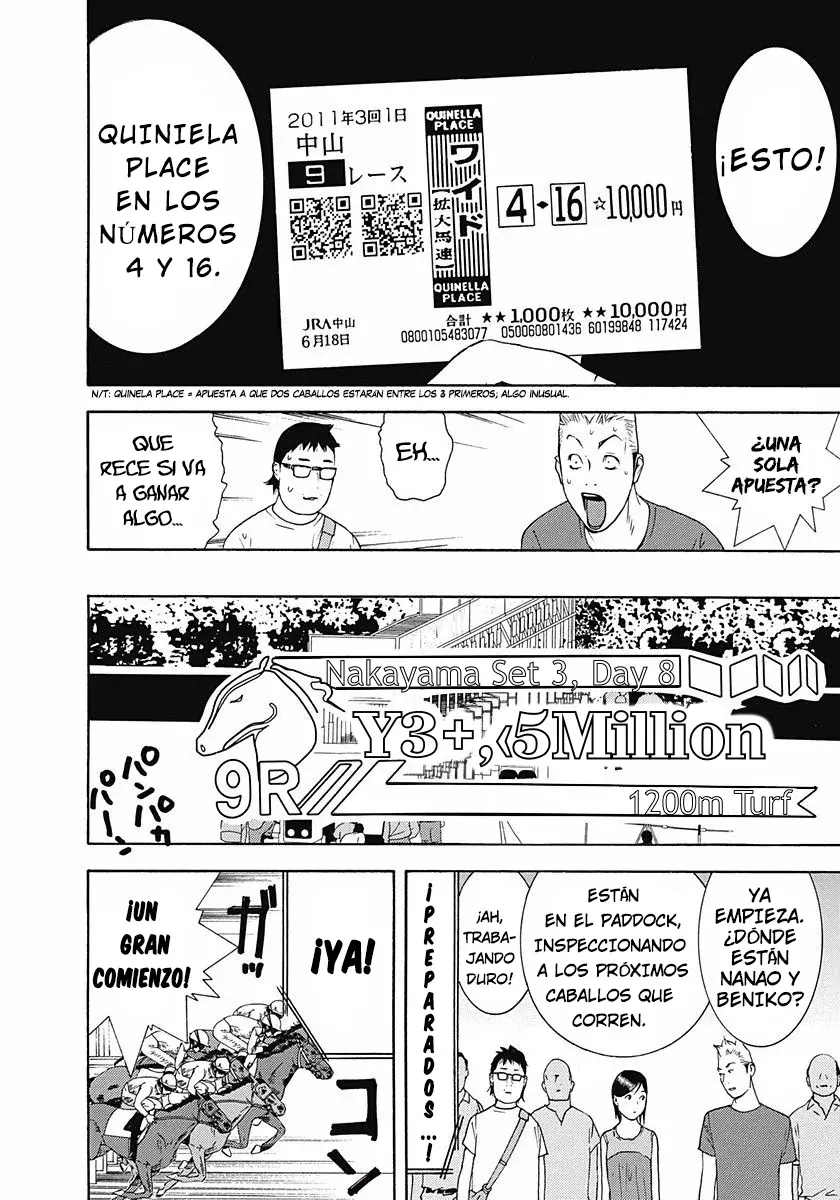 Winners' Circle E Youkoso capítulo 2, página 11