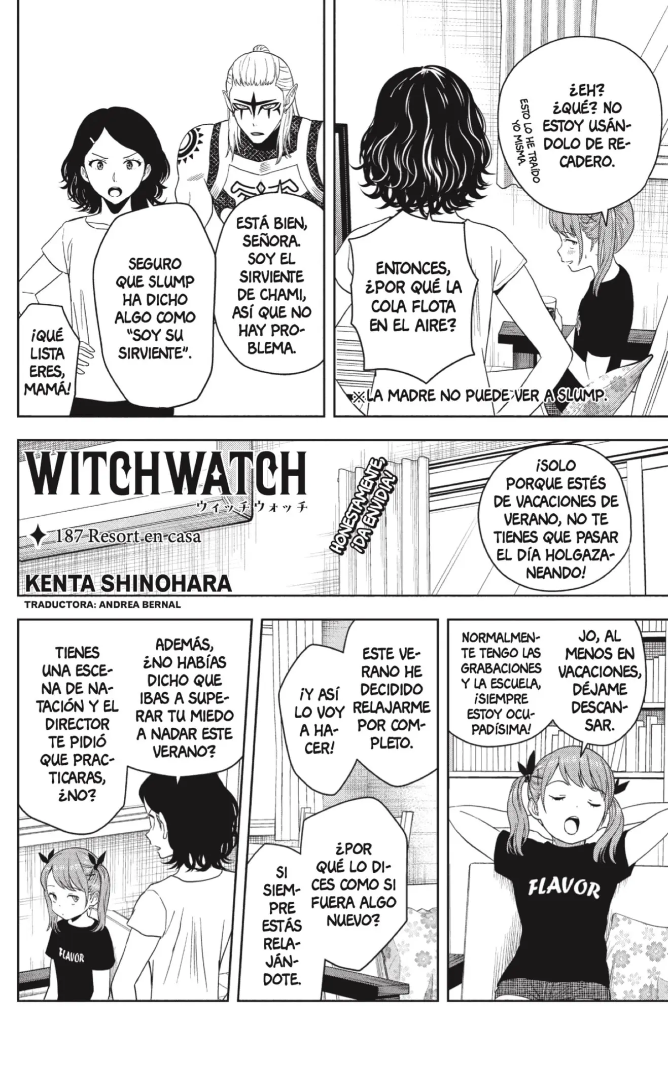 Witch Watch capítulo 187, página 2