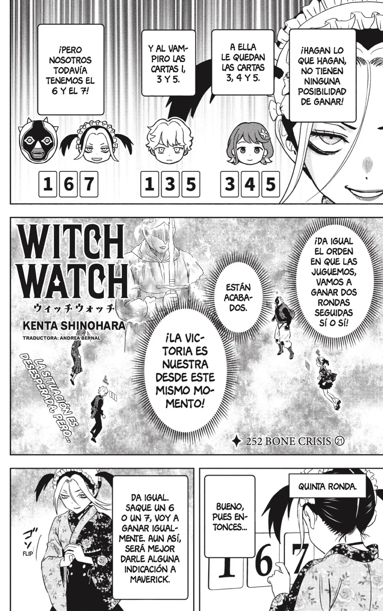 Witch Watch capítulo 252, página 2