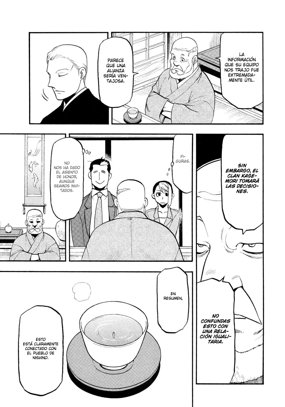 Yomi no Tsugai capítulo 37, página 32