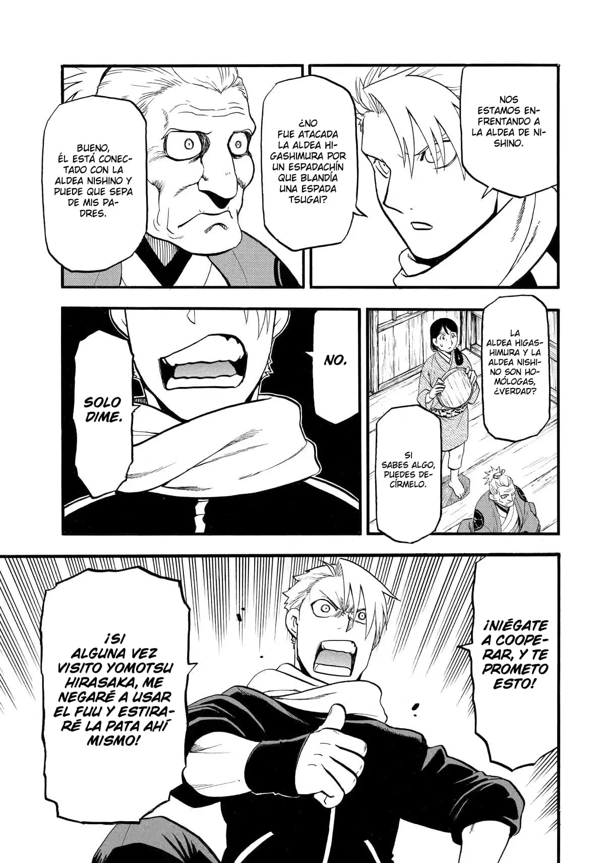 Yomi no Tsugai capítulo 38, página 34