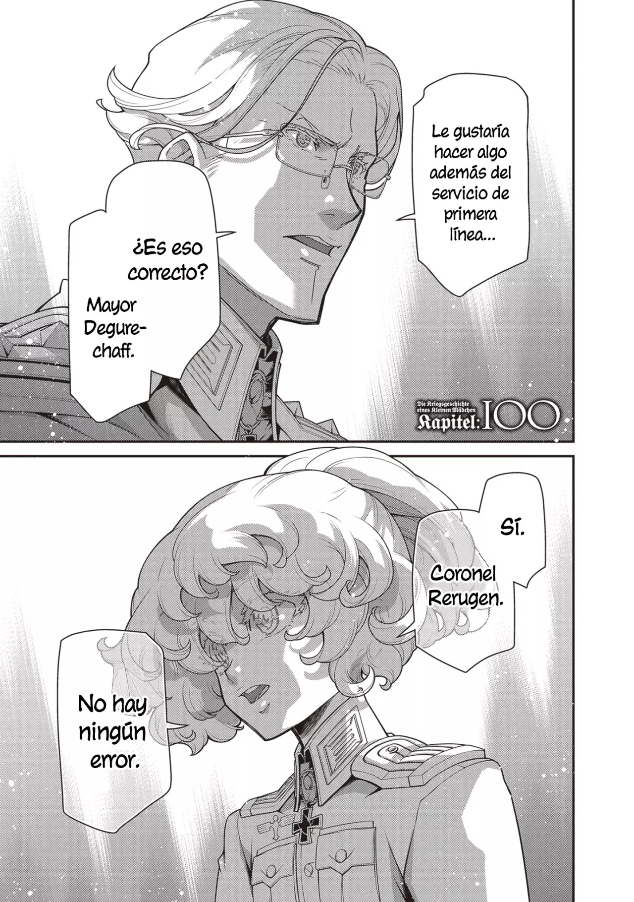 Youjo Senki capítulo 100, página 2