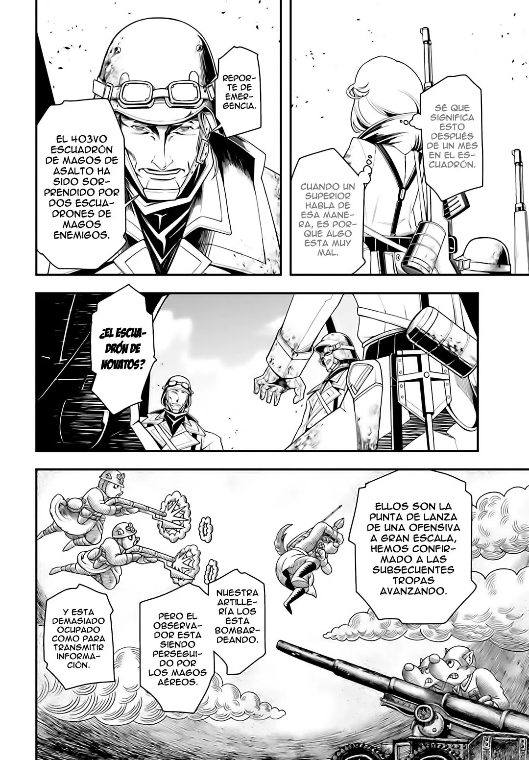 Youjo Senki capítulo 3.2, página 30