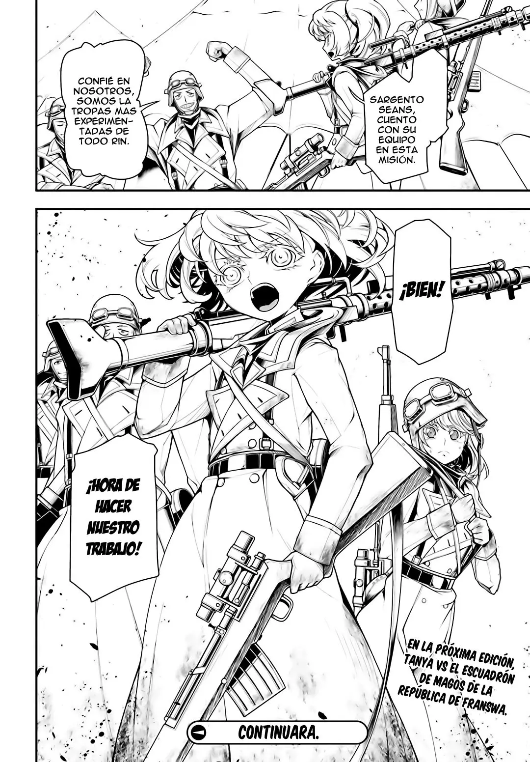 Youjo Senki capítulo 3.2, página 38