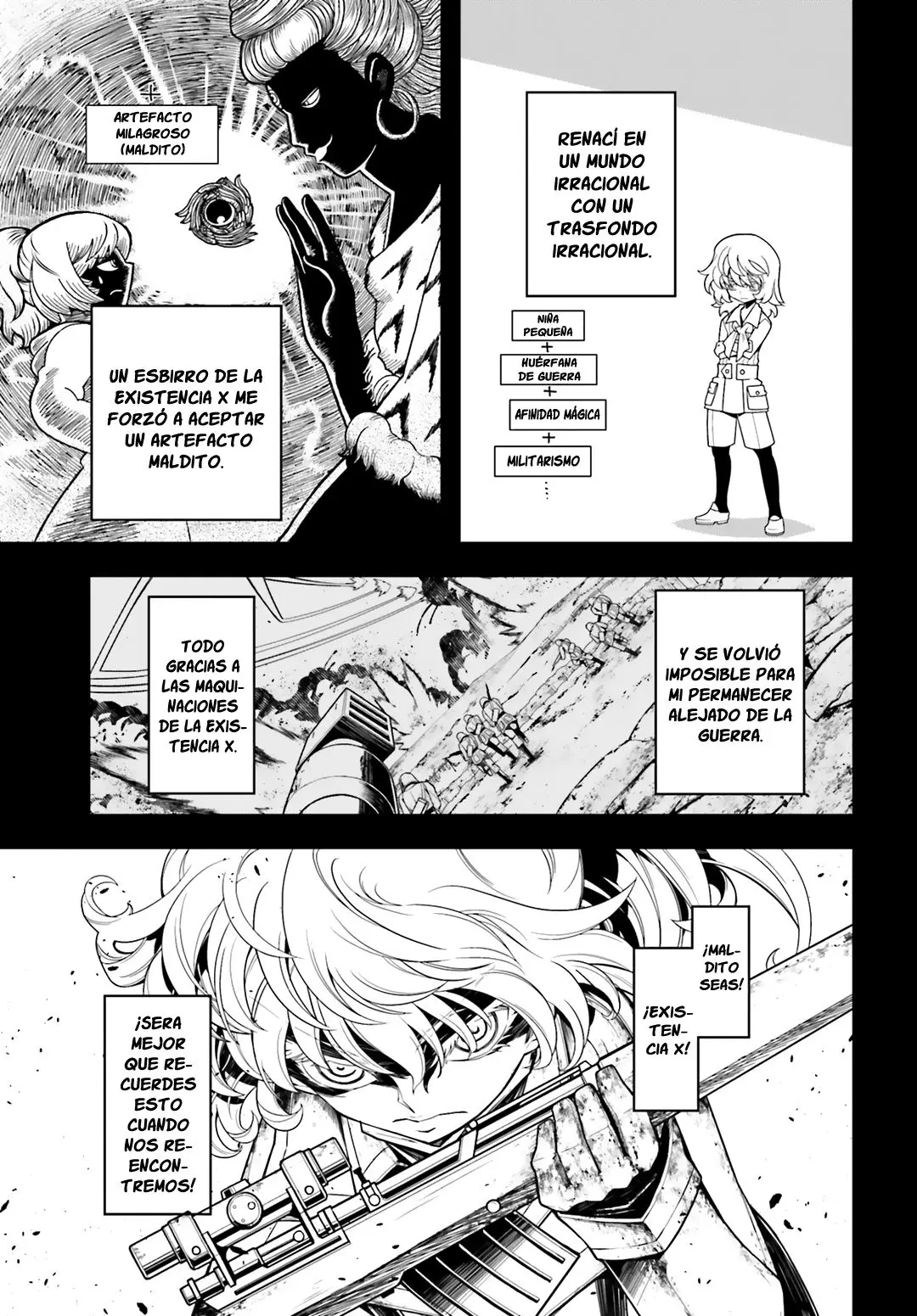 Youjo Senki capítulo 4, página 4