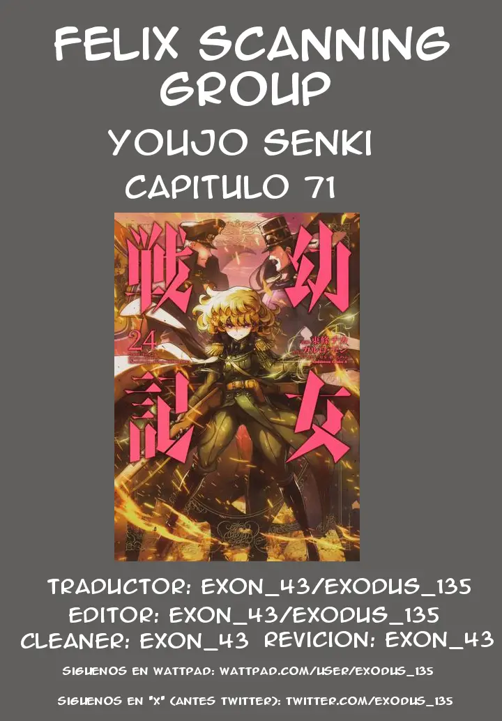 Youjo Senki capítulo 71, página 32