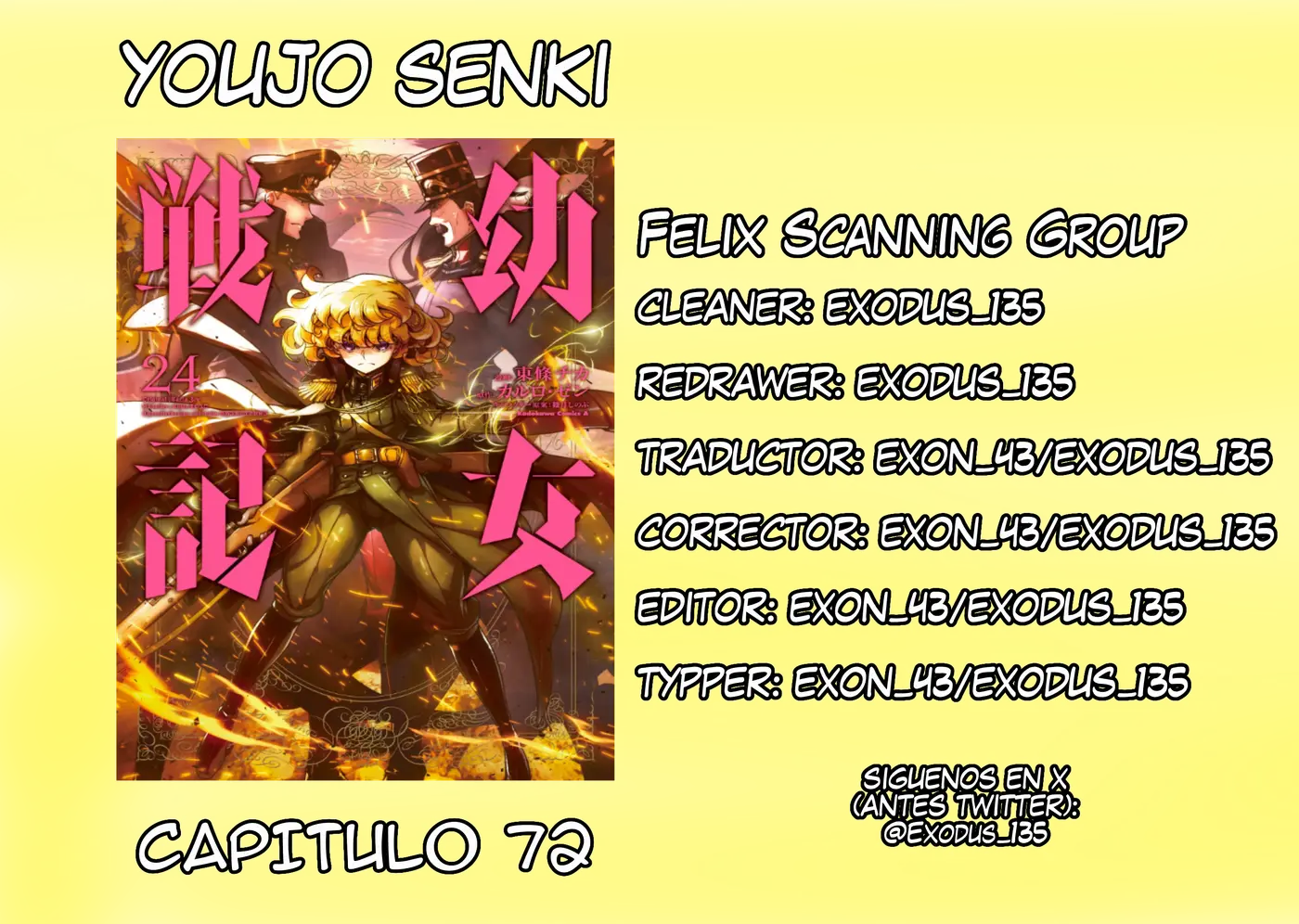 Youjo Senki capítulo 72, página 1
