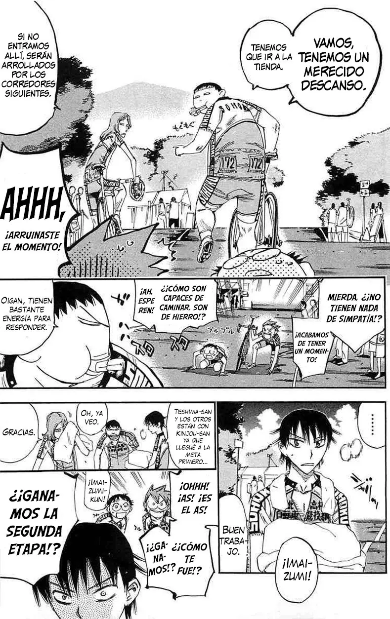 Yowamushi Pedal capítulo 155, página 5