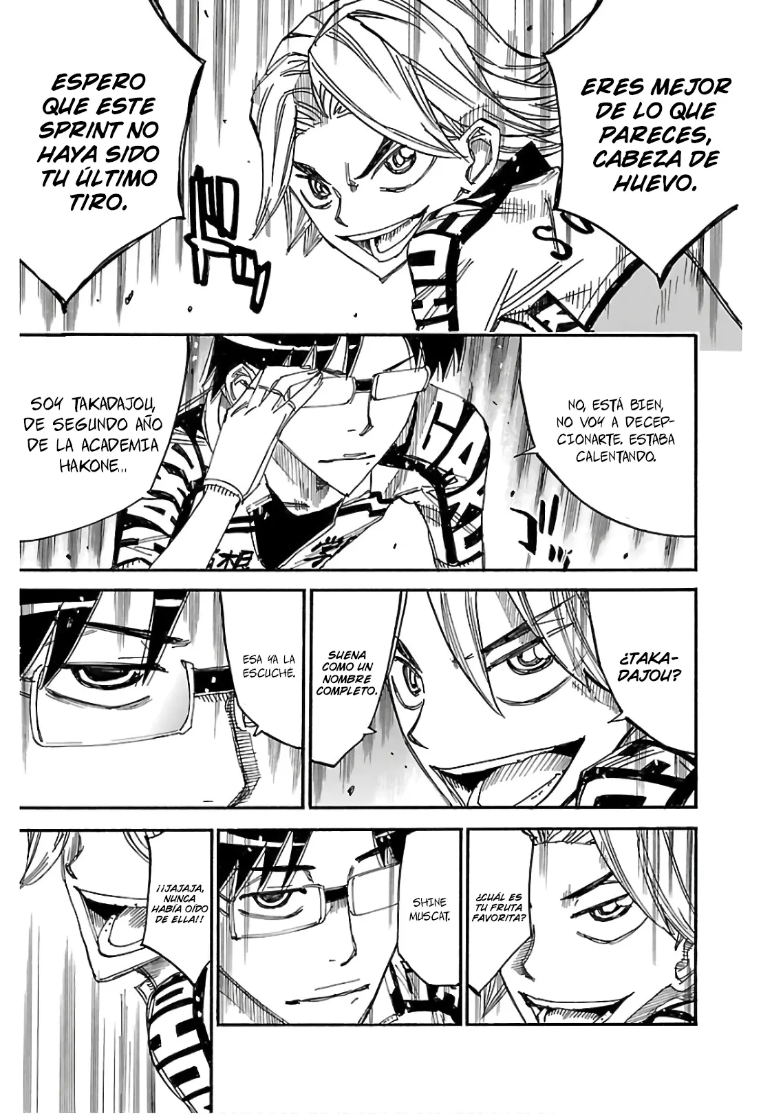 Yowamushi Pedal capítulo 618, página 5
