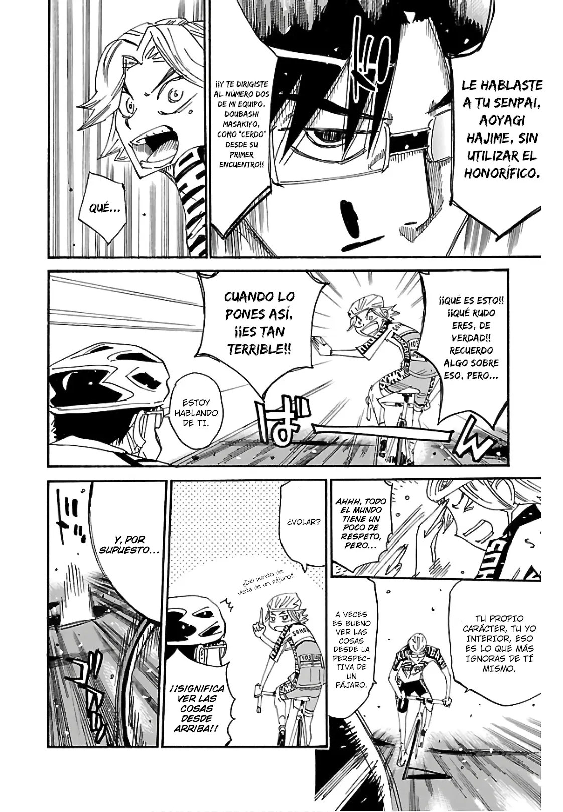 Yowamushi Pedal capítulo 618, página 14