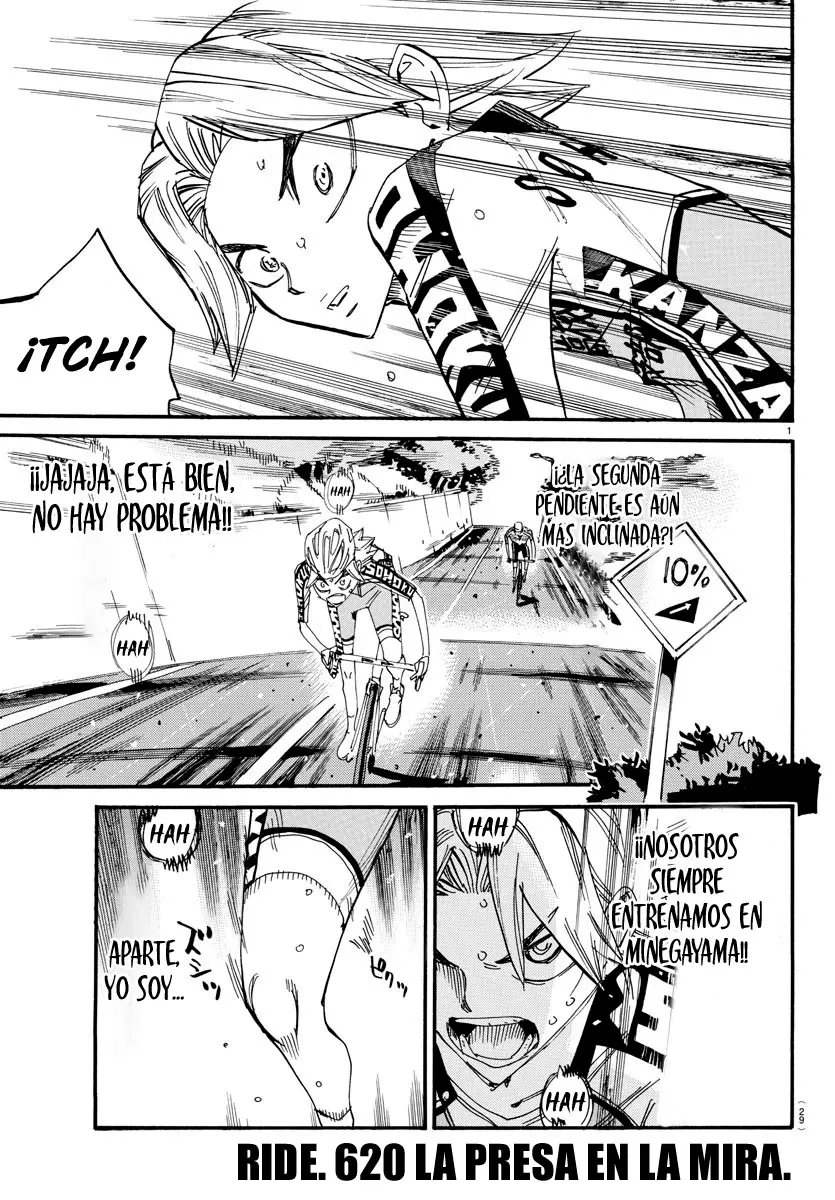 Yowamushi Pedal capítulo 620, página 9
