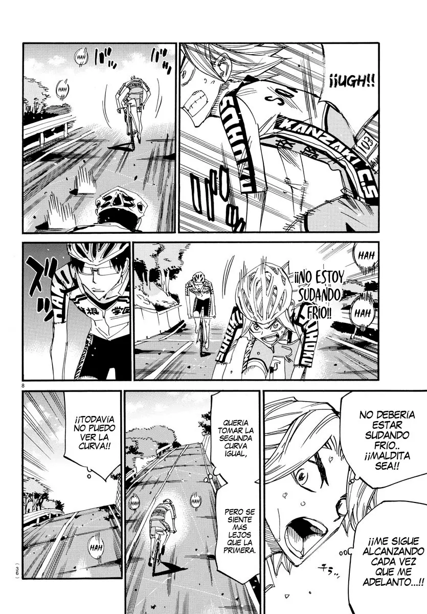 Yowamushi Pedal capítulo 620, página 15
