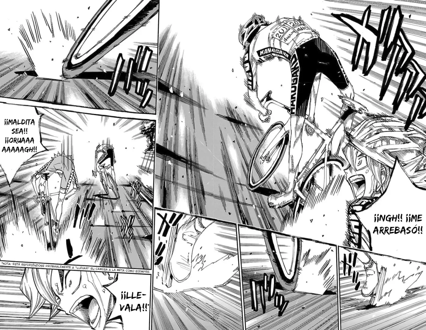 Yowamushi Pedal capítulo 620, página 19