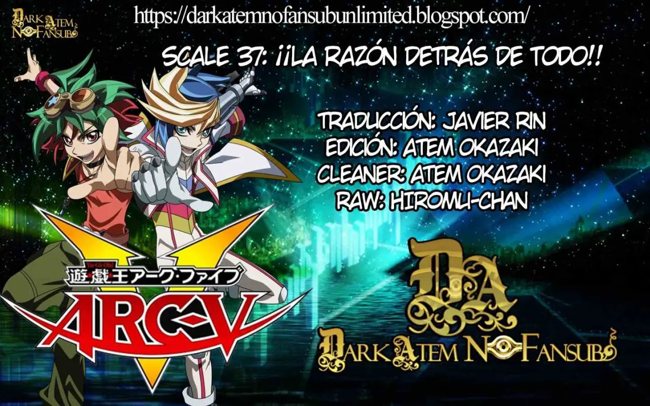 Yu-Gi-Oh! ARC-V capítulo 37, página 2
