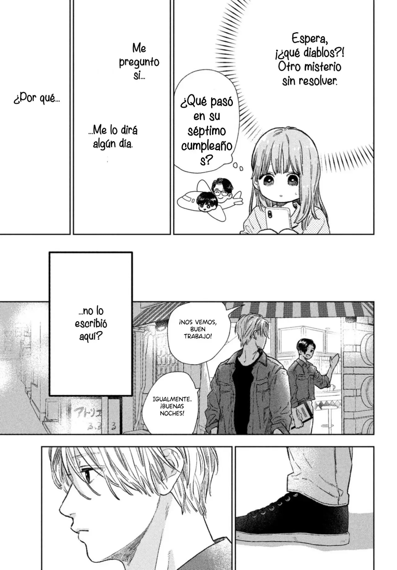 Yubisaki to Renren capítulo 21, página 28