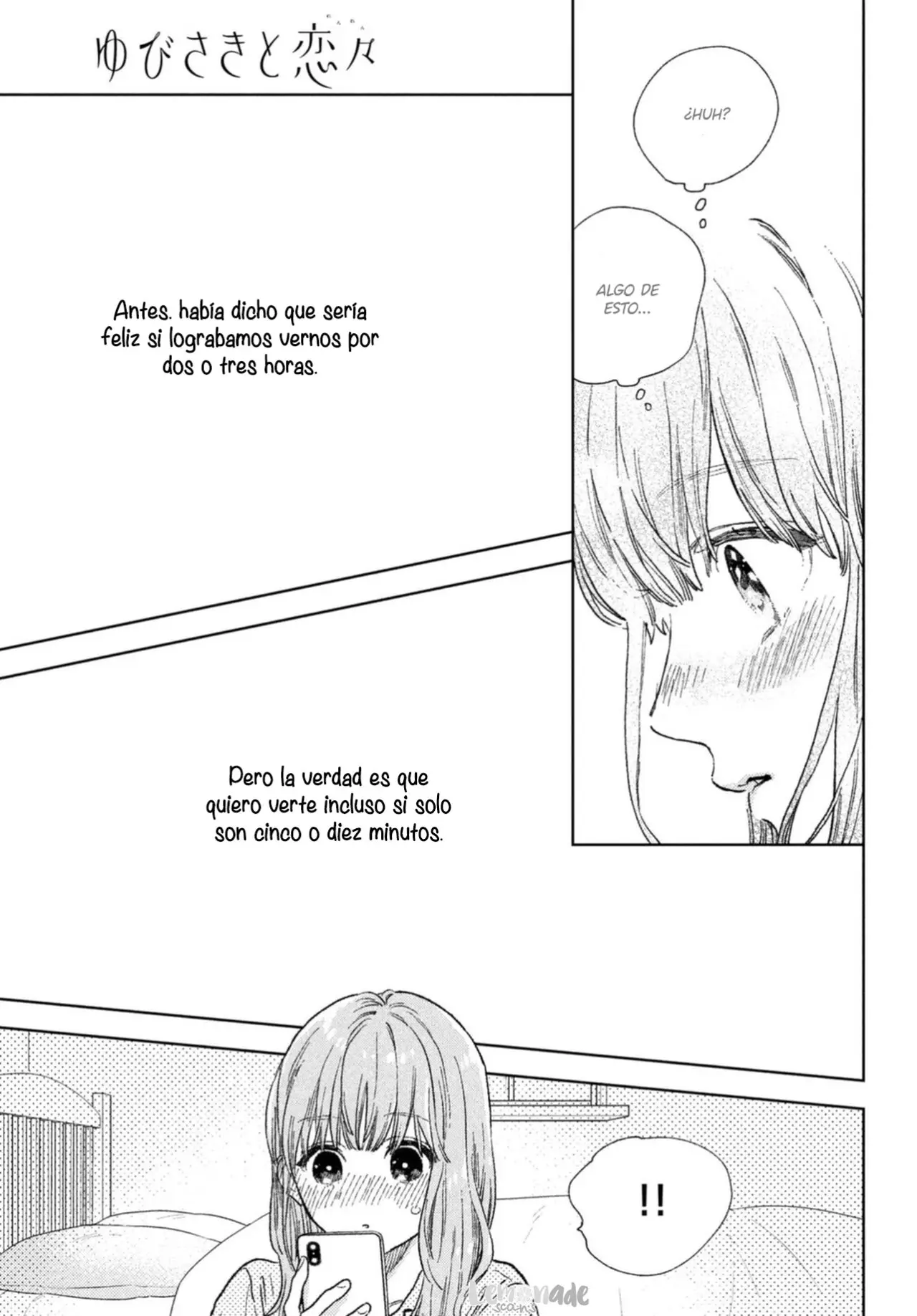 Yubisaki to Renren capítulo 21, página 32