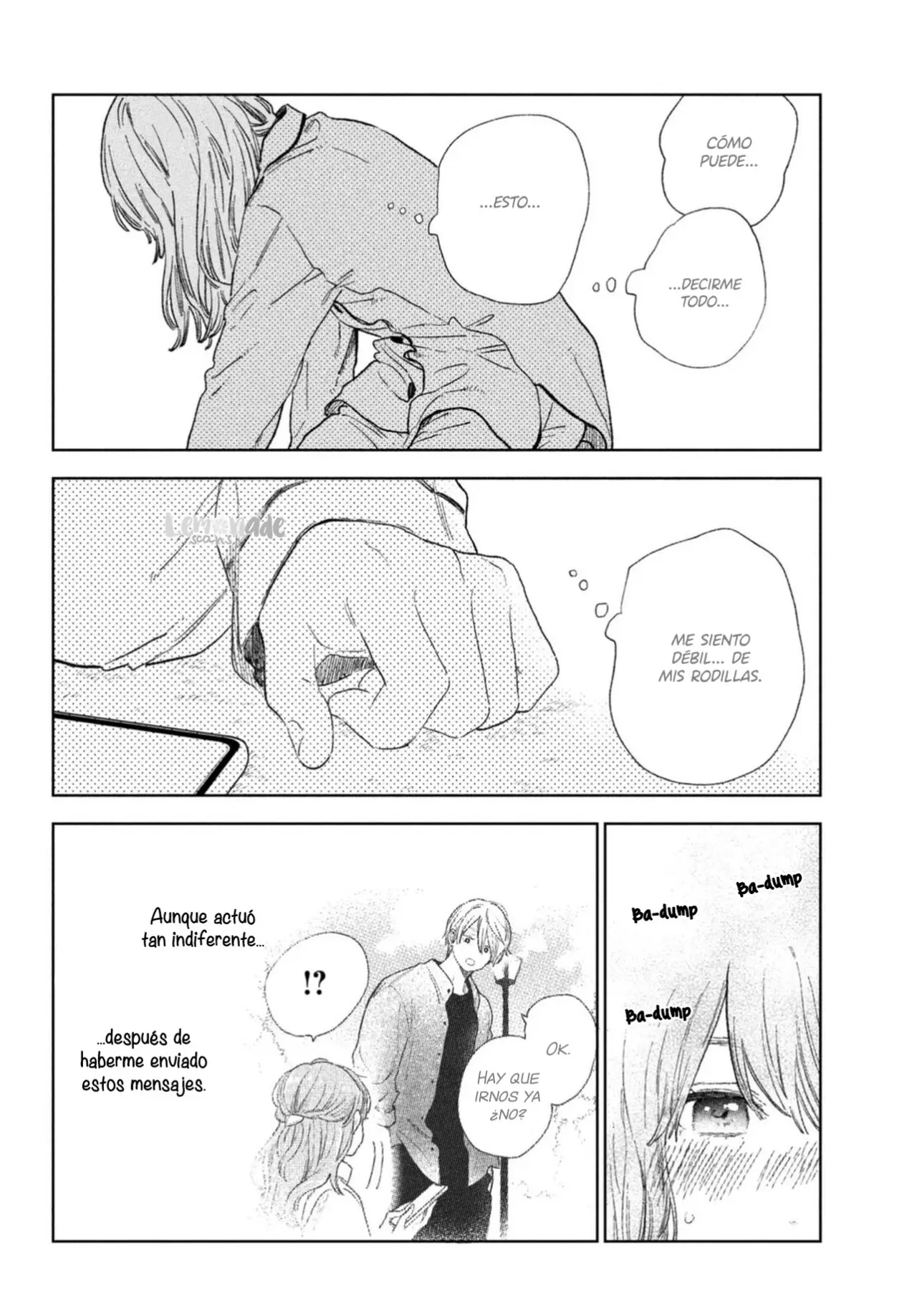 Yubisaki to Renren capítulo 21, página 37