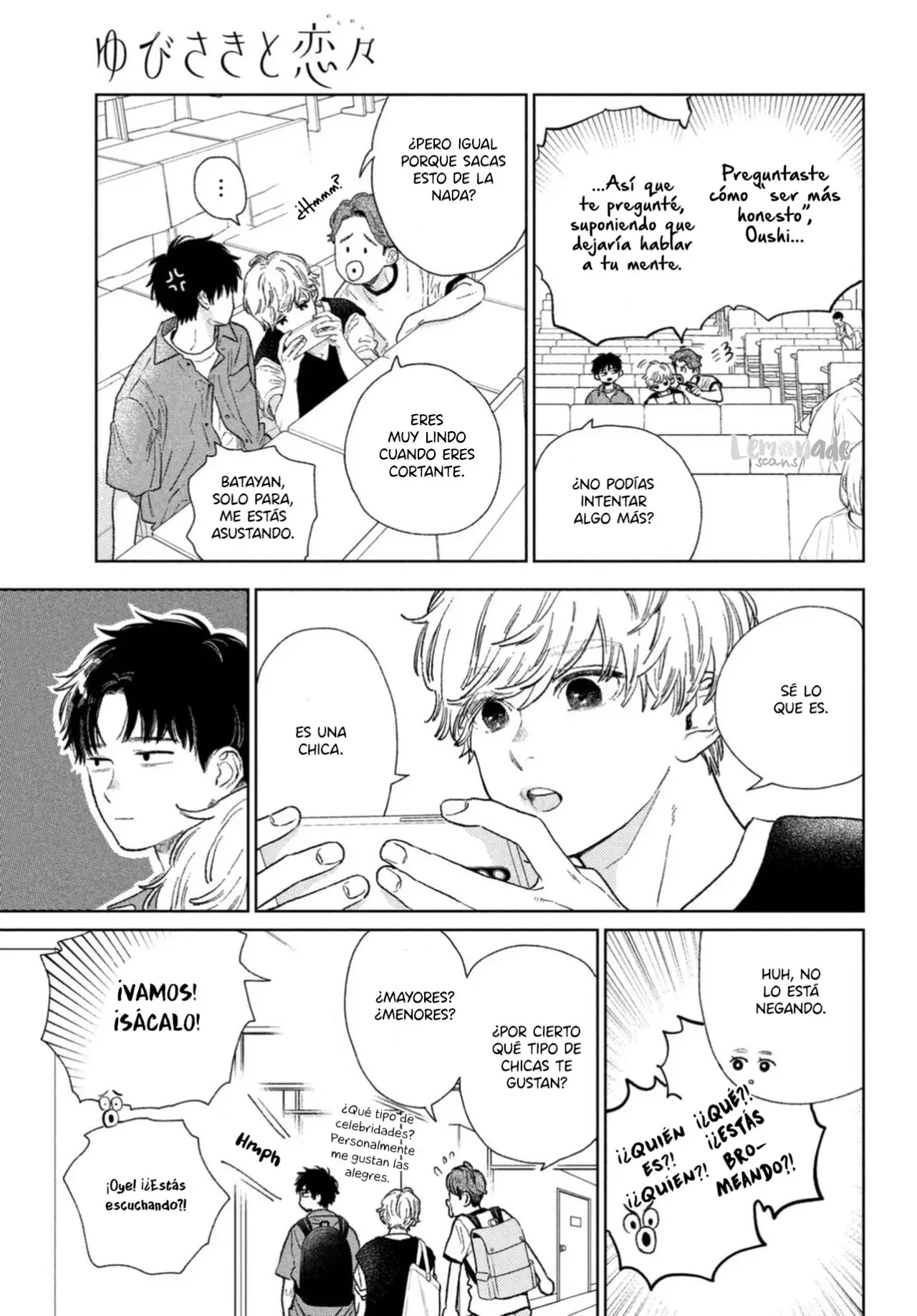 Yubisaki to Renren capítulo 21, página 40