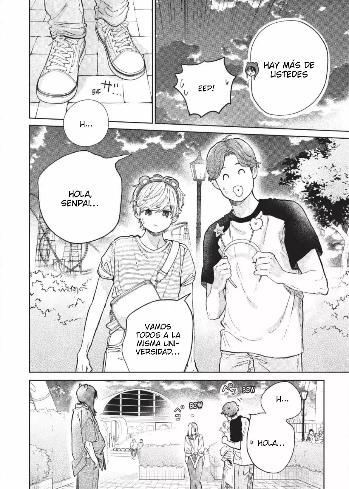 Yubisaki to Renren capítulo 45, página 34
