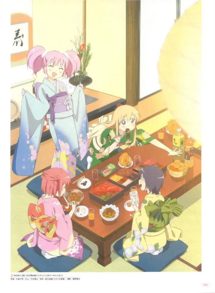 Yuru Yuri capítulo 0.02, página 55